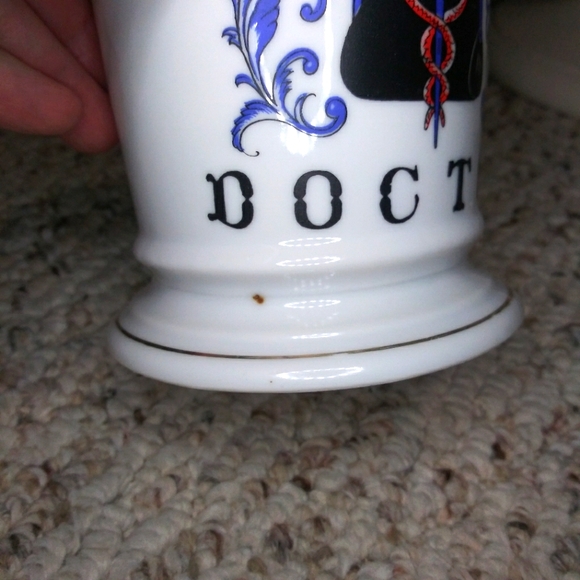 Vintage Knobler Mid-Century "Doctor" Shaving Mug/Coffee Cup - Picture 3 of 10